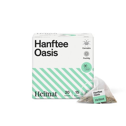 HEIMAT Hanftee Oasis Btl 15 Stk