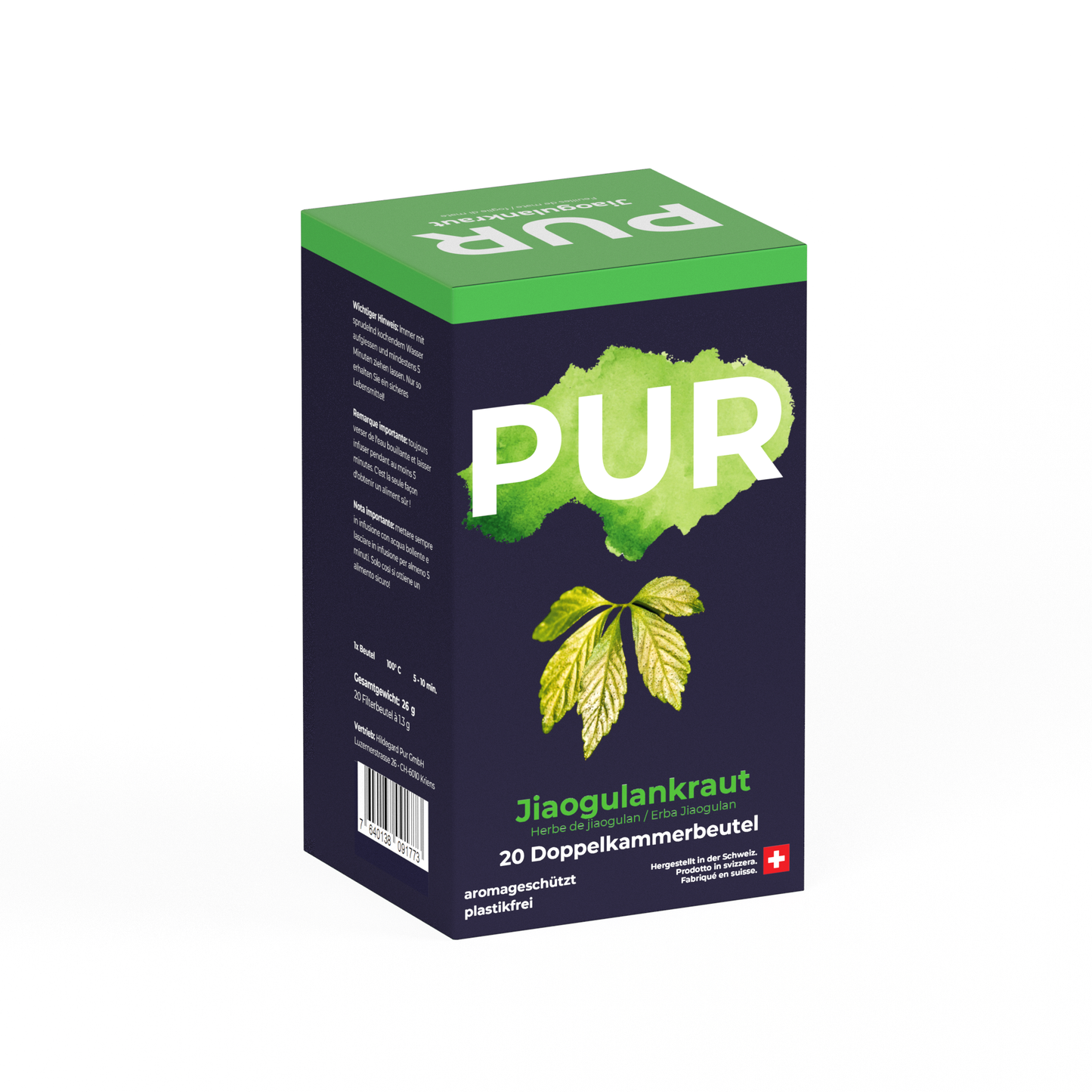 PUR Jiaogulankraut Tee 20 Btl