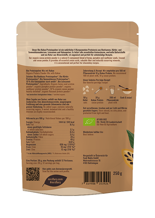 Bio Kakao Protein vegan 250g