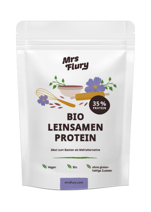 Mrs Flury Bio Leinsamen Protein vegan 350g