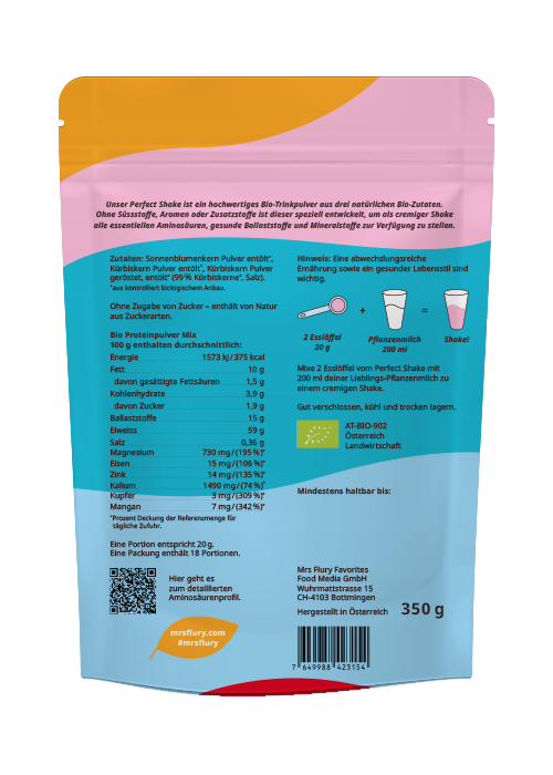 Mrs Flury Bio Perfect Shake 1 kg