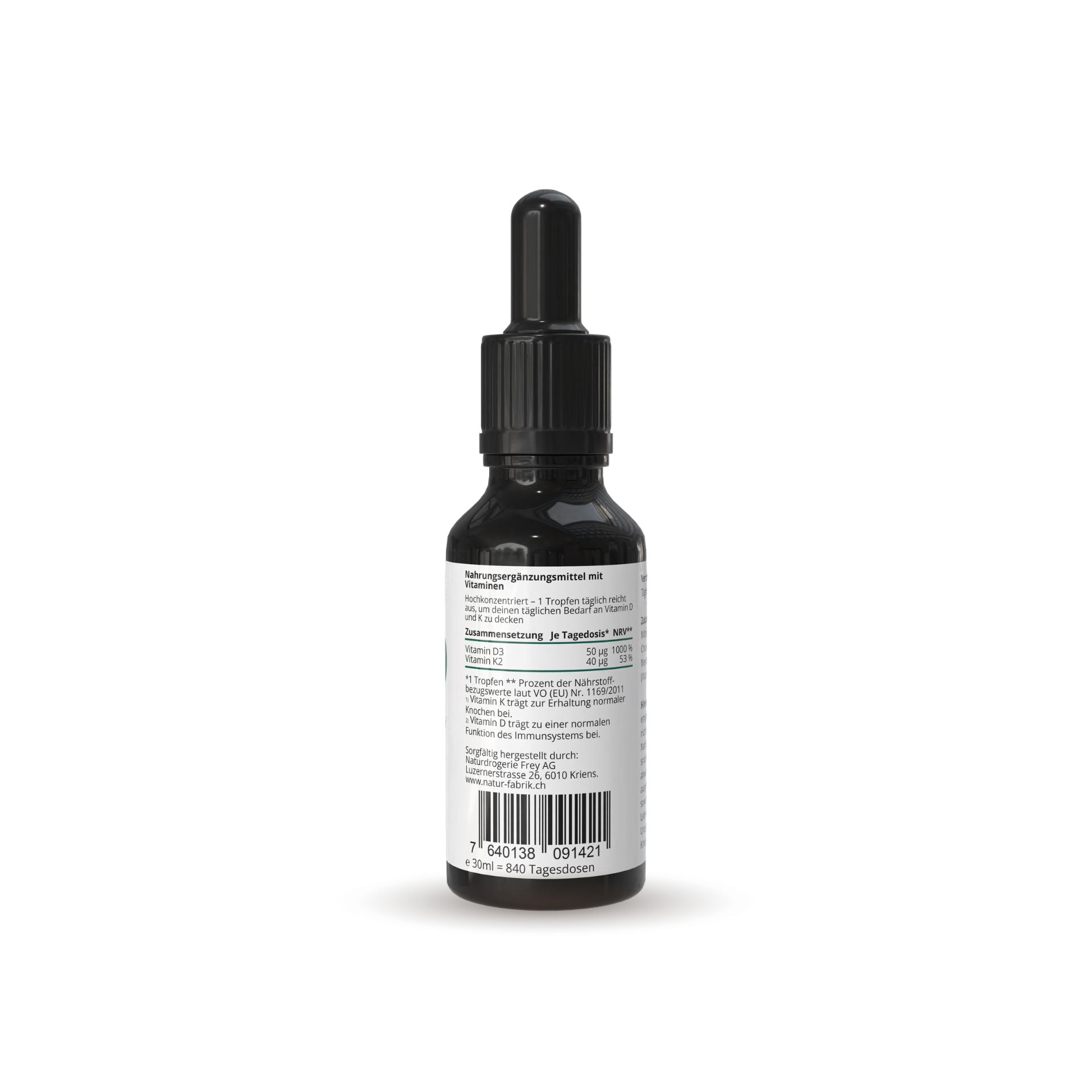 DrogerieMarkt24 - DrogerieMarkt24 NATURFABRIK Vitamin D3+K2 Tropfen 30 ml - DrogerieMarkt24