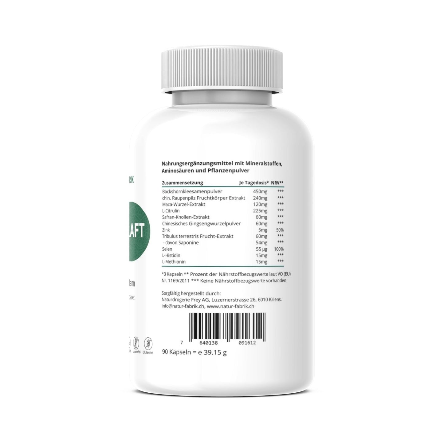 NATURFABRIK Heldenkraft 90 Kapseln