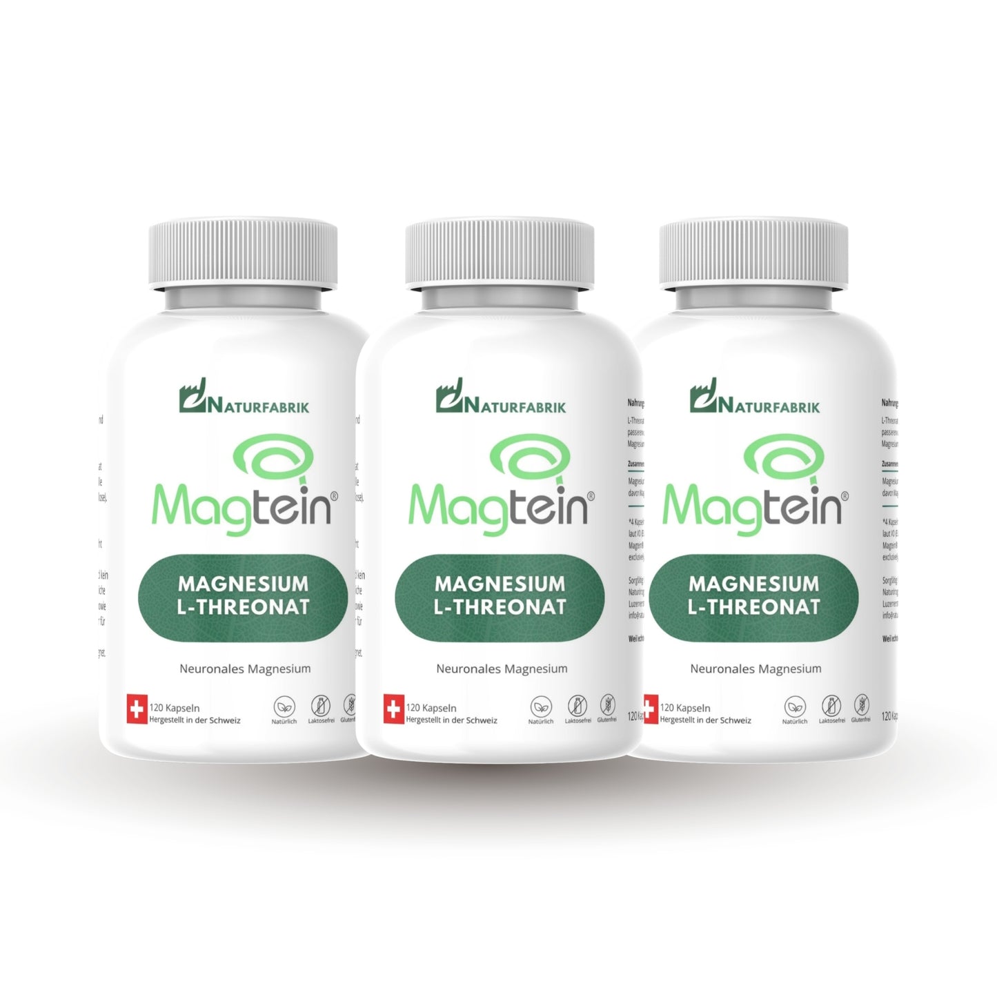 NATURFABRIK Magnesium-L-Threonat Magtein® Kaps 360 Stk (3er)