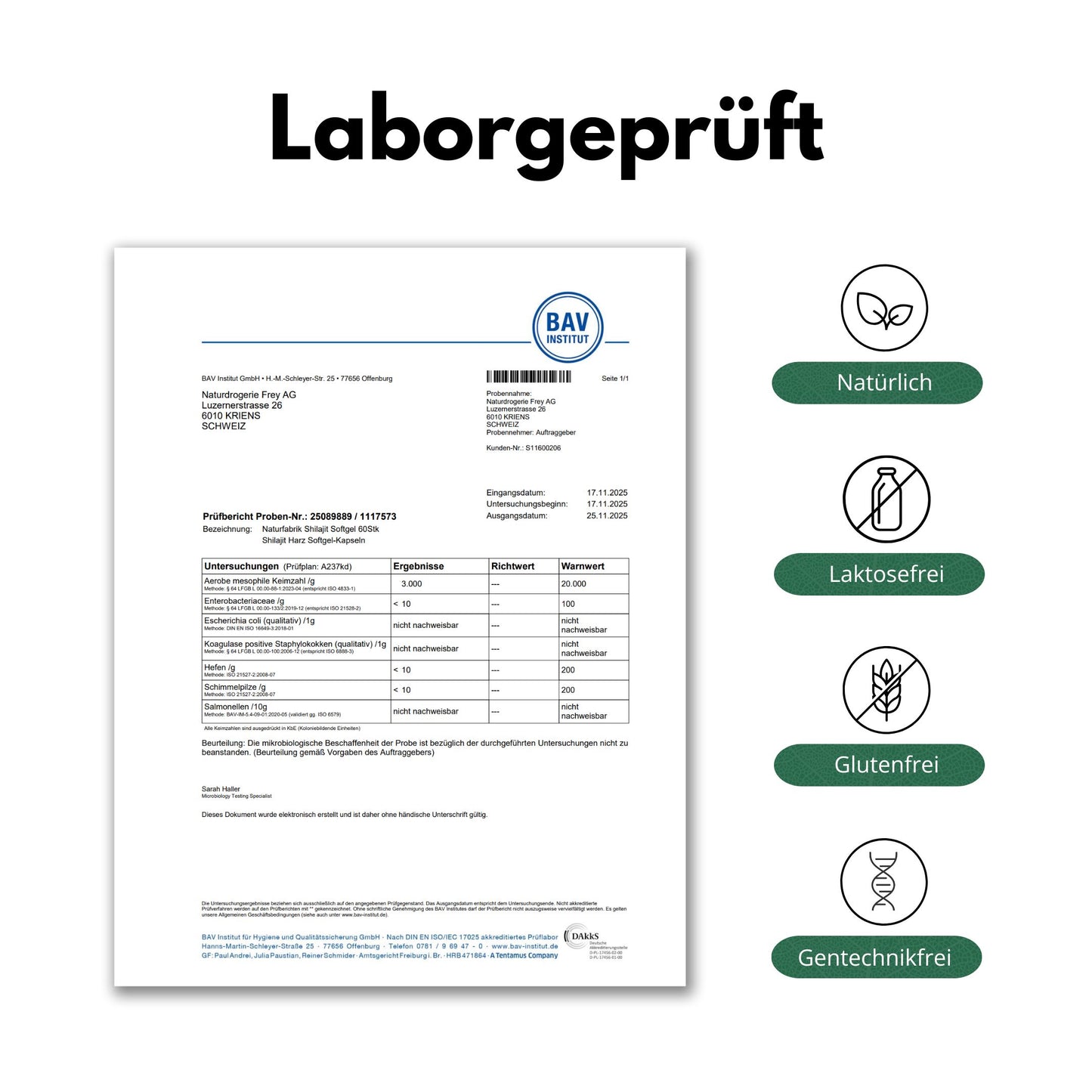 NATURFABRIK Shilajit Softgel Kapseln 180 Stück (3er Bündel)