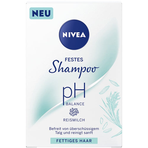 NIVEA Festes Shampoo Reismilch für fettiges Haar 75g