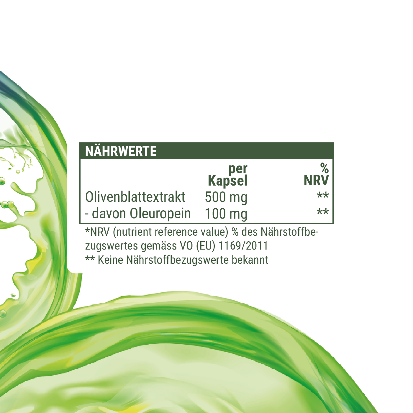 KRAFTGRAS Olivenblatt Extrakt