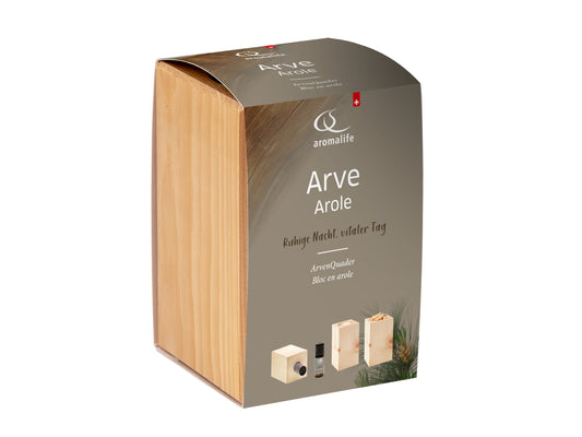 AROMALIFE ARVE ArvenQuader m äth Bio Öl Arve 10ml