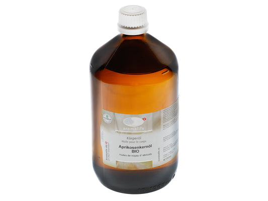 Aromalife Aprikosenkernöl - BIO Körperöl 1 l