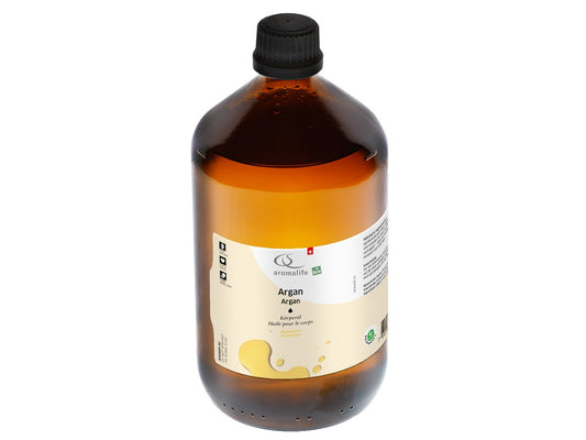 DrogerieMarkt24 - DrogerieMarkt24 AROMALIFE Arganöl desodoriert - BIO Körperöl 1 l - DrogerieMarkt24