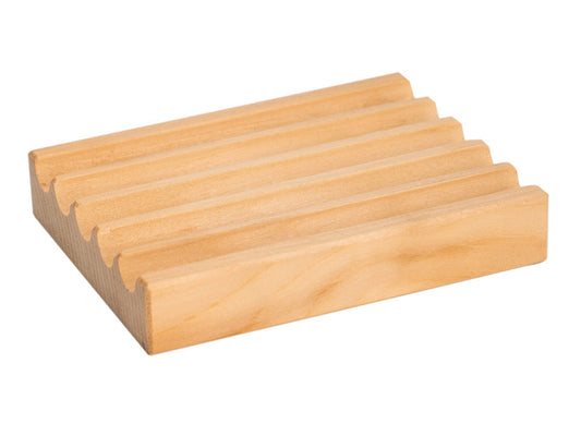 Aromalife ARVE Seifenschale aus Arven Holz 80 x 55 mm (1 Stk)