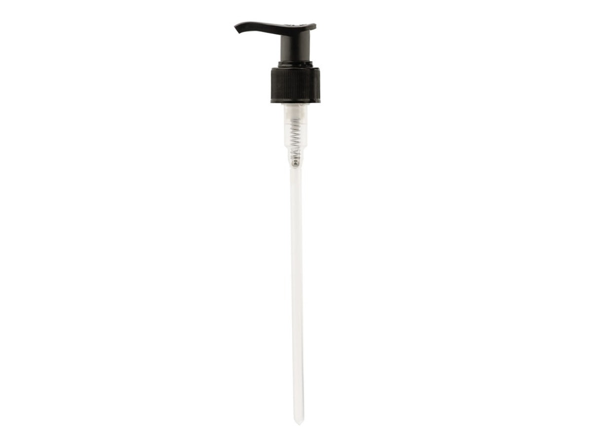 Aromalife Dispenser Pumpe schwarz, 1 ml/Hub - für rPET Flasche rund-braun 500 ml (1 Stück)