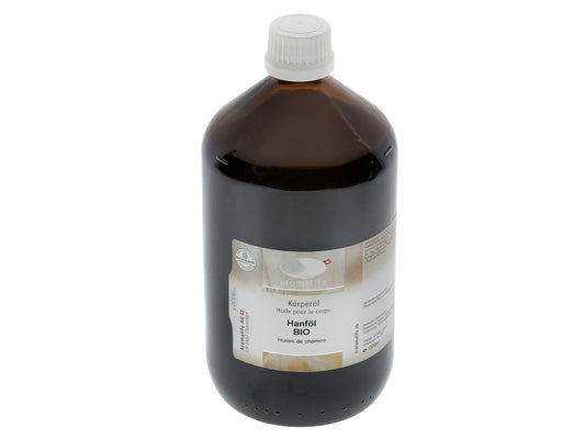 AROMALIFE Hanföl Körperöl - BIO Körperöl 1 l