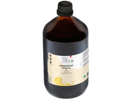DrogerieMarkt24 - DrogerieMarkt24 AROMALIFE Johanniskrautöl - BIO Körperöl 1 l - DrogerieMarkt24