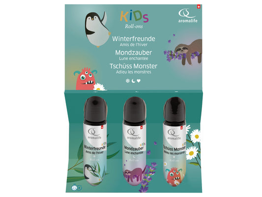 DrogerieMarkt24 - DrogerieMarkt24 AROMALIFE Kids Roll-on Geschenkset 3x 10 ml assortiert - DrogerieMarkt24
