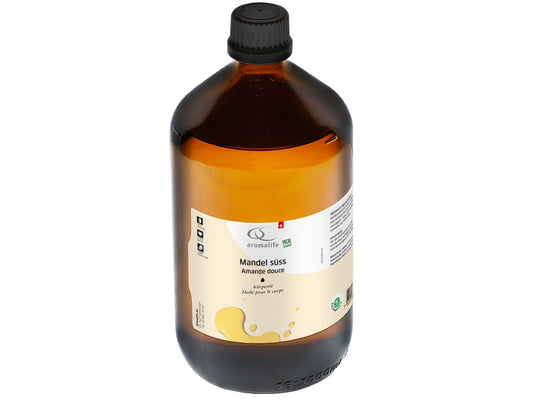DrogerieMarkt24 - DrogerieMarkt24 AROMALIFE Mandelöl süss - Bio Körperöl 1 l - DrogerieMarkt24