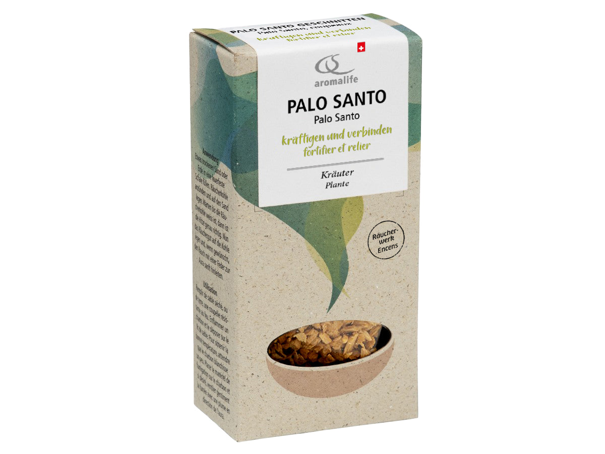 Aromalife Räucherwerk Palo Santo geschnitten (20 g)