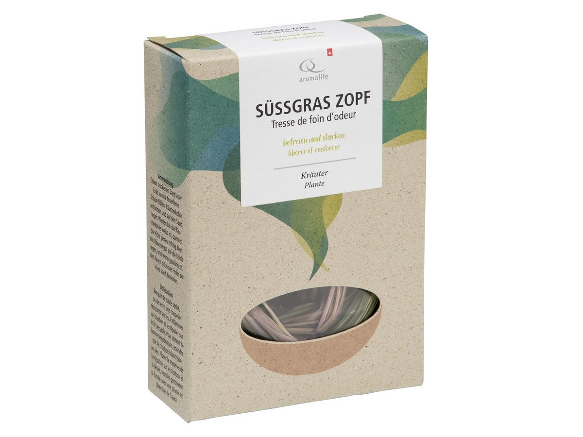 Aromalife Räucherwerk Süssgras-Zopf 70 - 80 cm (1 Stk)