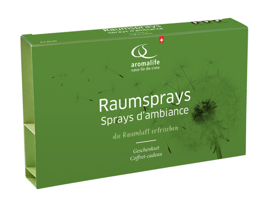 AROMALIFE Geschenkset Raumspray 4x30ml