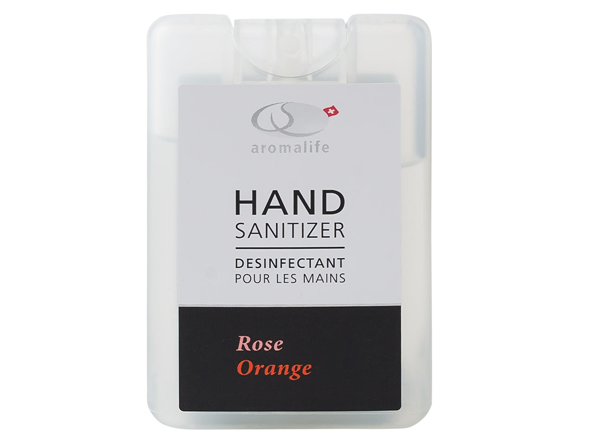 Aromalife Rose - Orange Handsanitizer (Biozid Nr. CHZN6546) (Spray 18 ml)