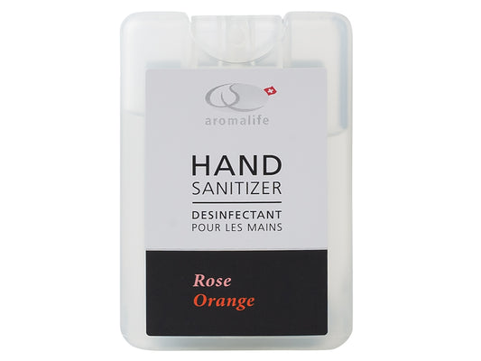 Aromalife Rose - Orange Handsanitizer (Biozid Nr. CHZN6546) (Spray 18 ml)