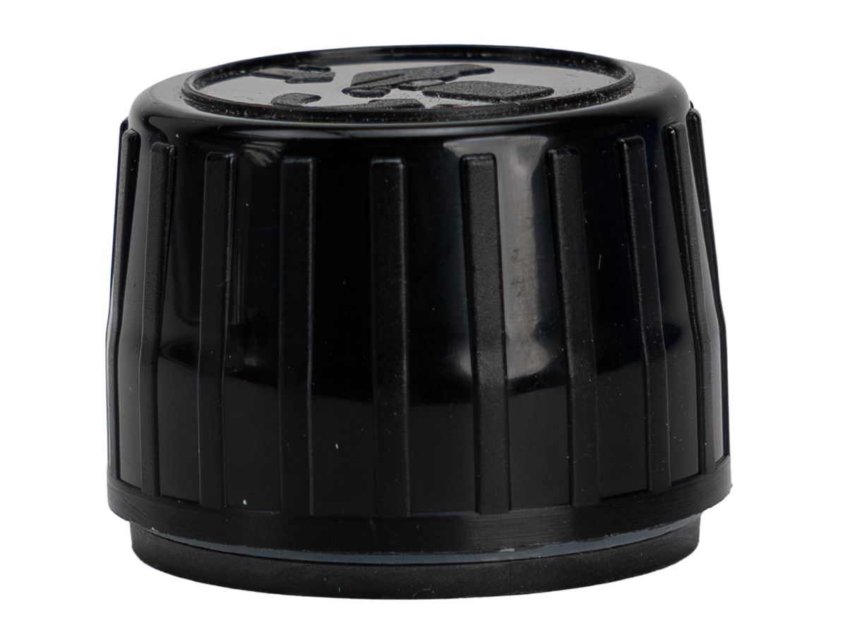 Aromalife Schraubdeckel schwarz mit EPE- Einlage kindersicher - für Flaschen 110 - 1000 ml