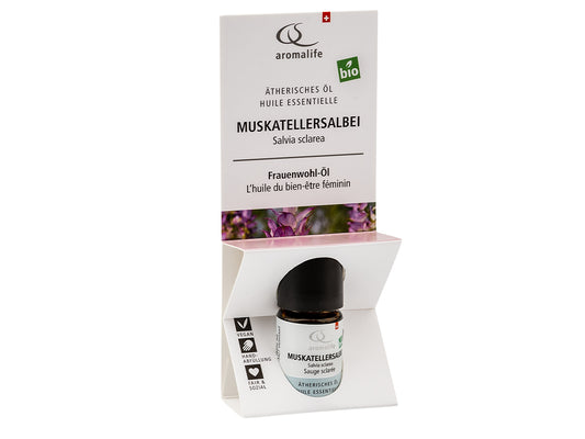 AROMALIFE TOP Muskatellersalbei Äth/Öl BIO 5 ml