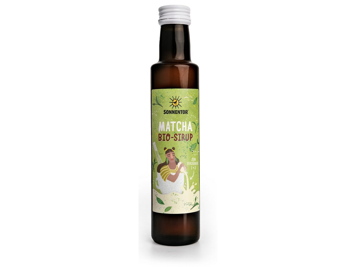 SONNENTOR Matcha Sirup - BIO Fl 250 ml