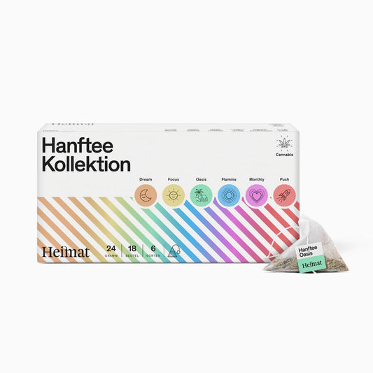 HEIMAT Hanftee Kollektion Btl 18 Stk