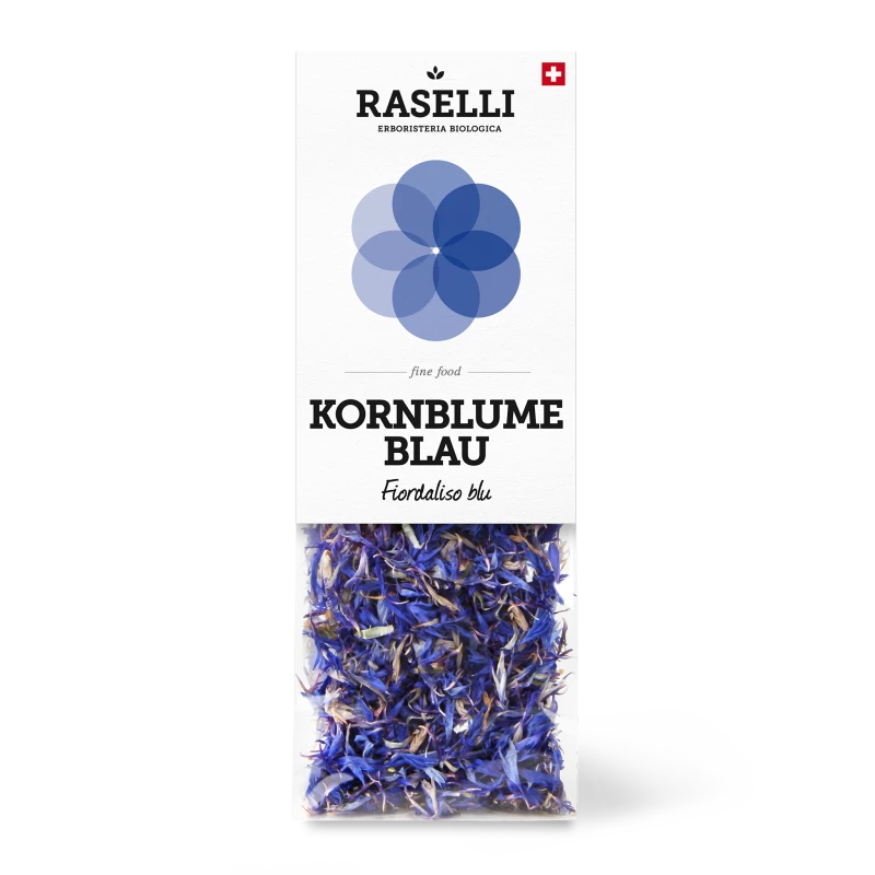 Raselli Bio Kornblume Blau