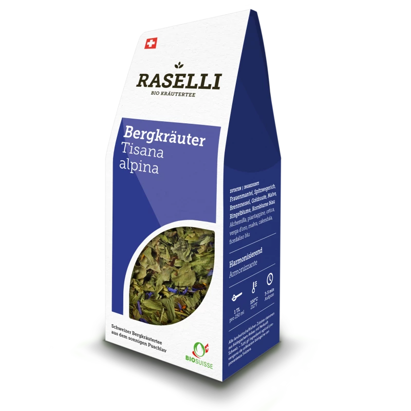Raselli Bio Bergkräutertee lose