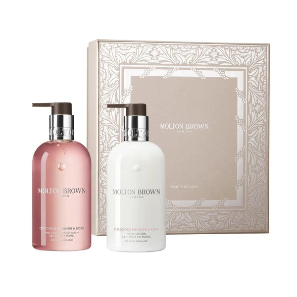 MOLTON BROWN XM-25 -  Delicious Rhubarb & Rose Handpflegeset