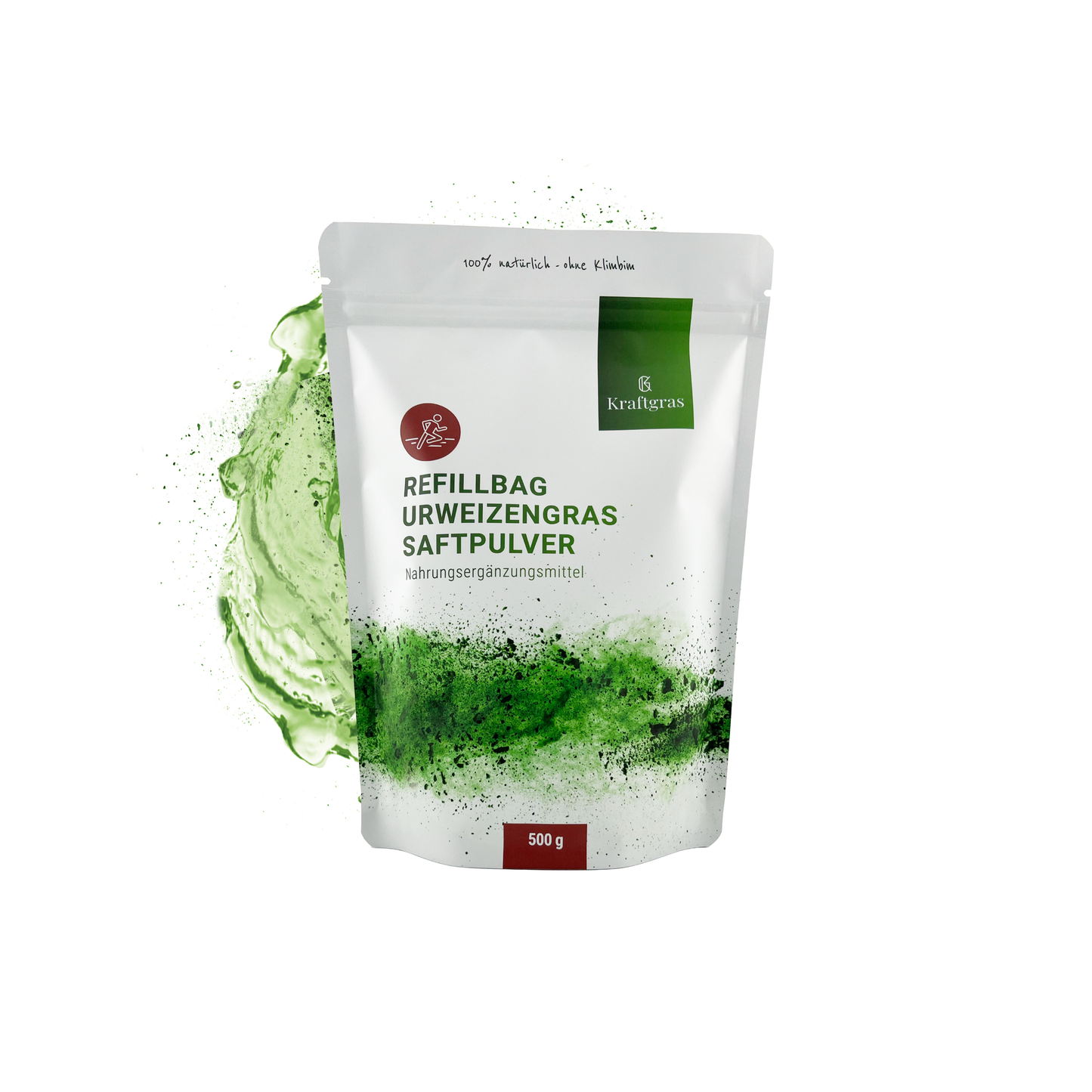 KRAFTGRAS Refill-Bag Urweizengras Saftpulver (KAMUT® Khorasan)