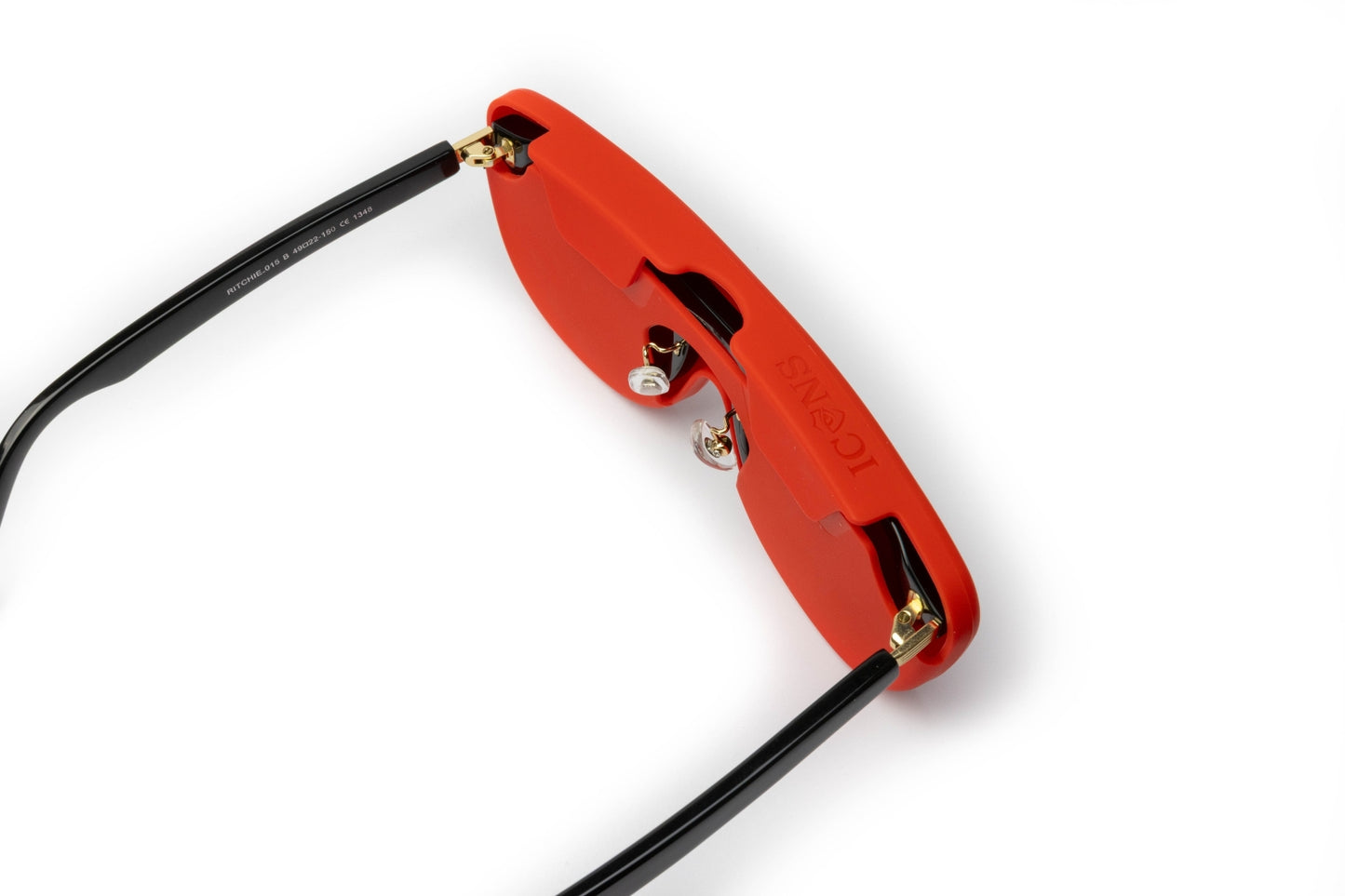 ICONS Silikon-Brillenetui Scarlet Red