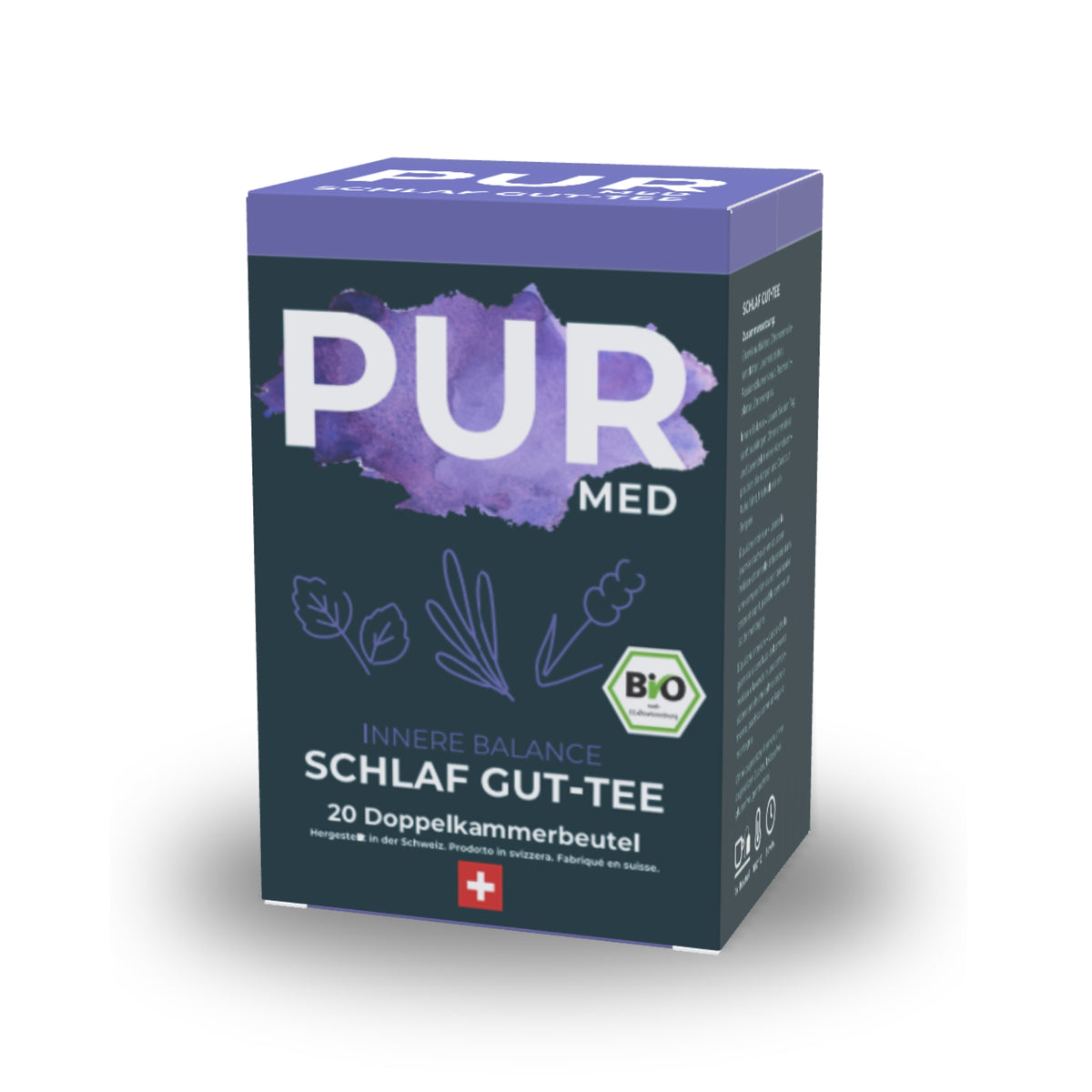 PUR MED Schlaf Gut-Tee BIO 20 Beutel