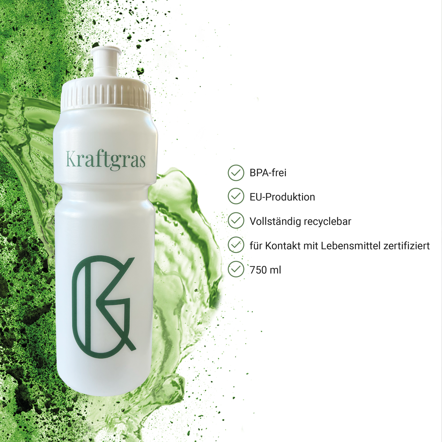 KRAFTGRAS ECO-Sportbottle 750ml