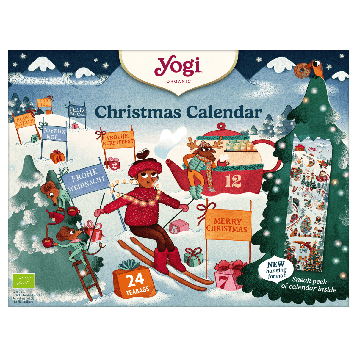 DrogerieMarkt24 - DrogerieMarkt24 Yogi Tea Tee-Adventskalender, Tee assortiert - DrogerieMarkt24