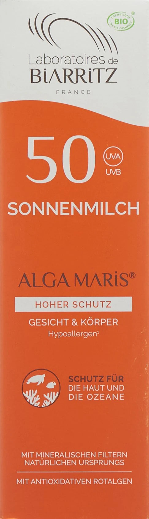 Algamaris Sonnenmilch LSF 50+ ohne Parfum 100ml