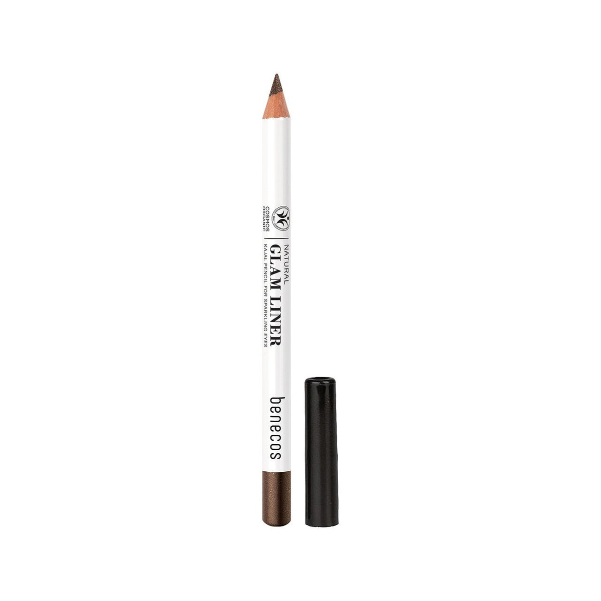 benecos Kajal Glam Liner Glittery mocha veil