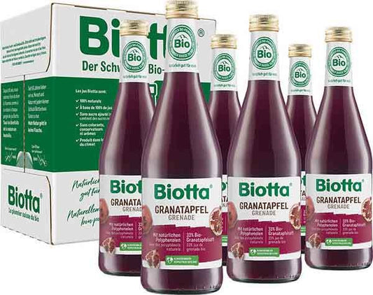 BIOTTA Granatapfel Bio 6 Fl 5 dl