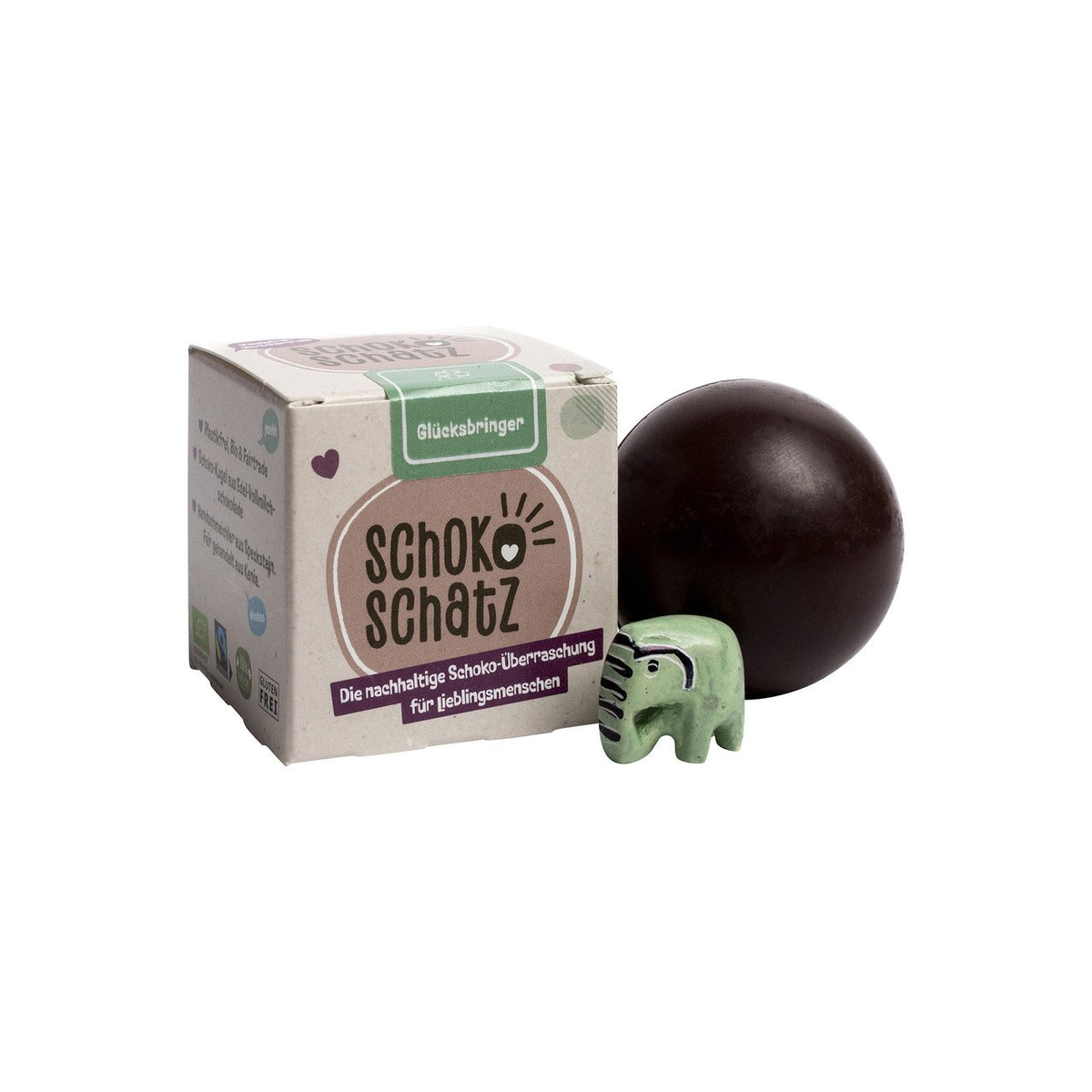 Claro Schoko Schatz Glücksbringer 25 g