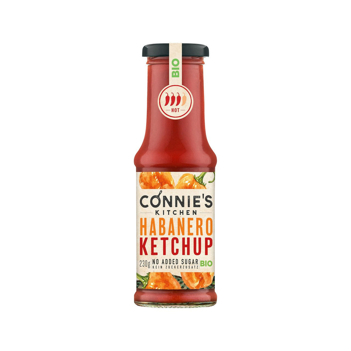 Connie's Kitchen Bio Habanero Ketchup 230 g