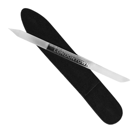 LONDONTOWN Double sided Glass Cuticle Pusher