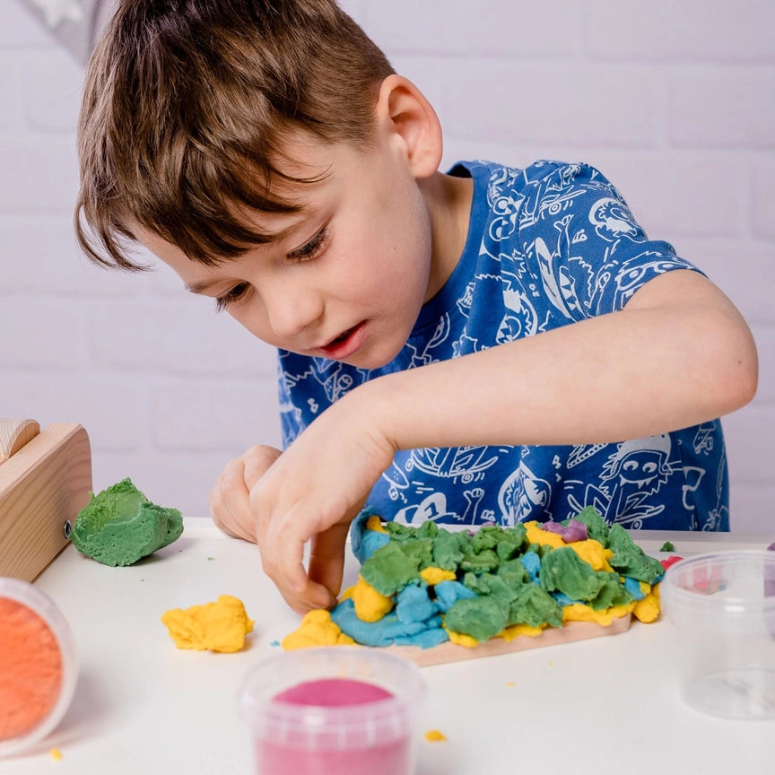 NEOGRÜN Bio-Easy-Knete vegan 4er Set "Loki"