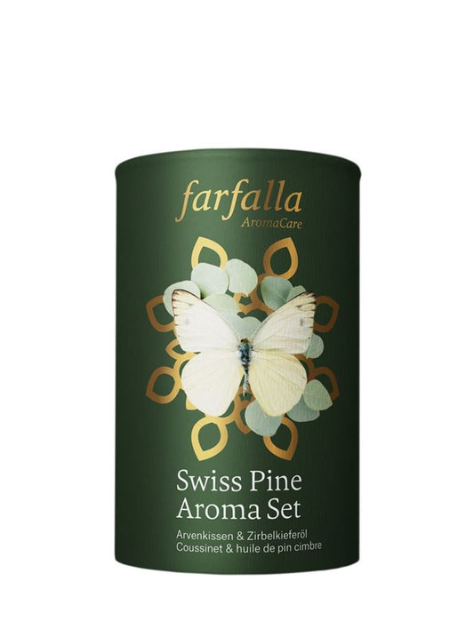 Farfalla Swiss Pine Aroma-Set mit Duftkissen