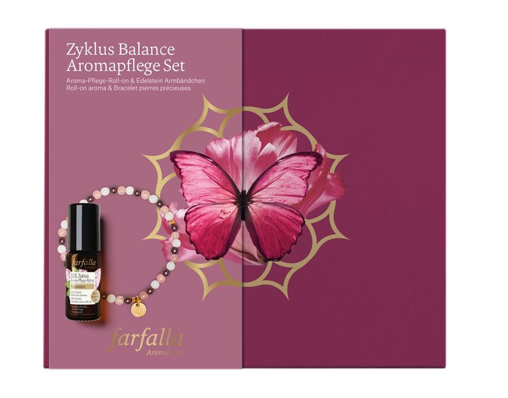 Farfalla Zyklus Balance Aromapflege-Set