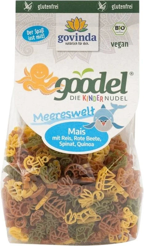 DrogerieMarkt24 - DrogerieMarkt24 GOVINDA Kindernudel Meereswelt Goodel glutenfrei 250 g - DrogerieMarkt24