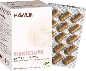 HAWLIK Hericium Extrakt + Pulver Kaps 120 Stk
