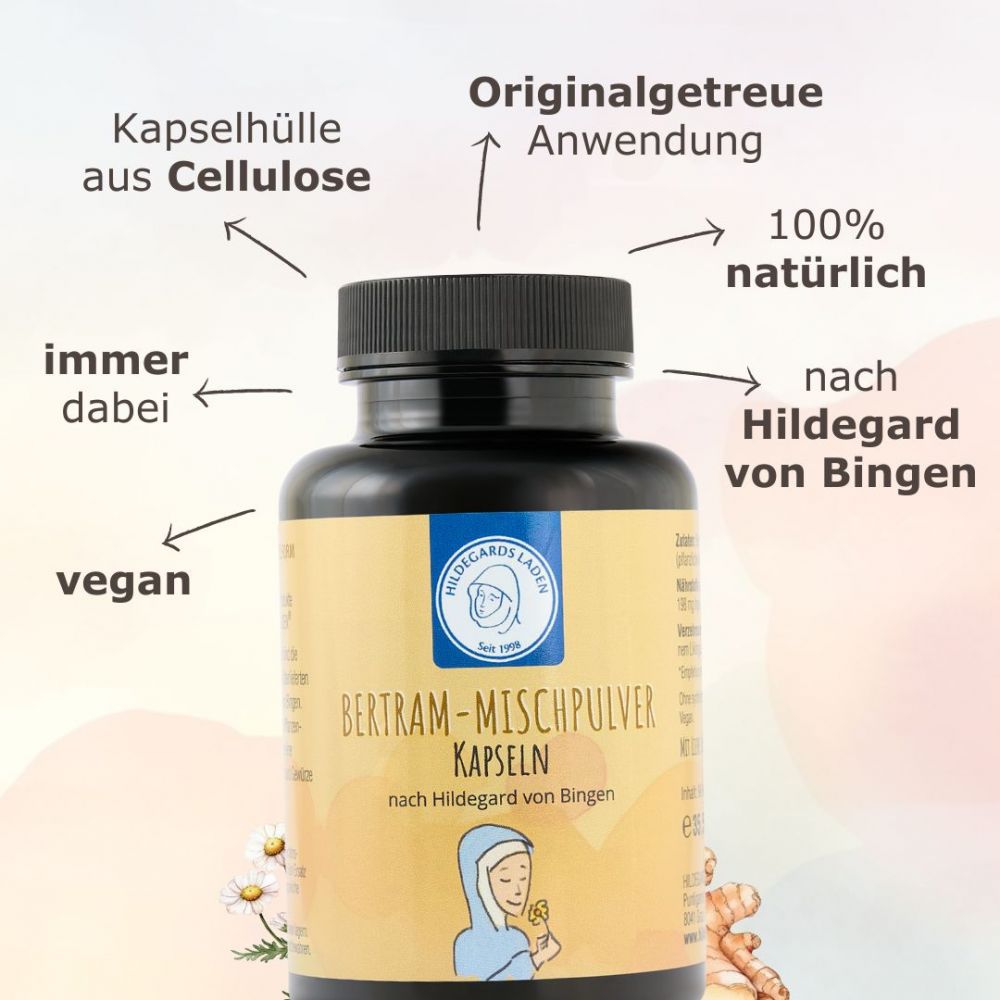 Hildegards Laden - Bertram Mischpulver Kapseln 90 Stk.