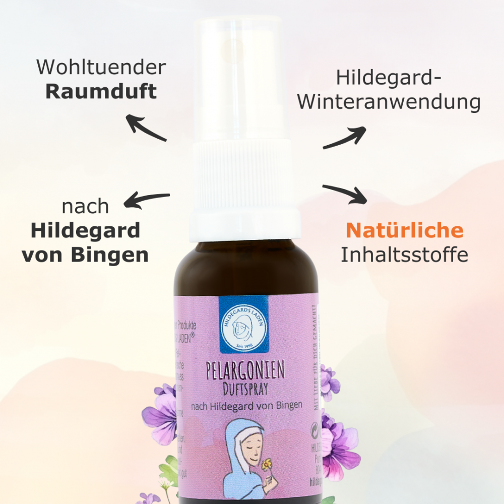 Hildegards Laden - Pelargonien Duftspray 20ml